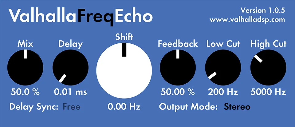 Freq Echo plugin interface