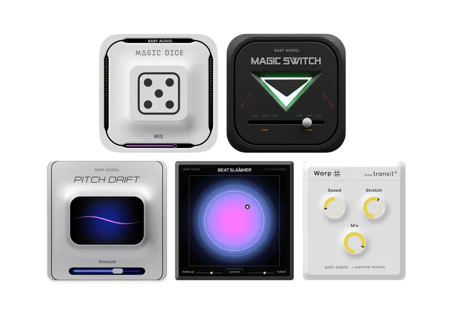 Baby Audio freebies plugin interface