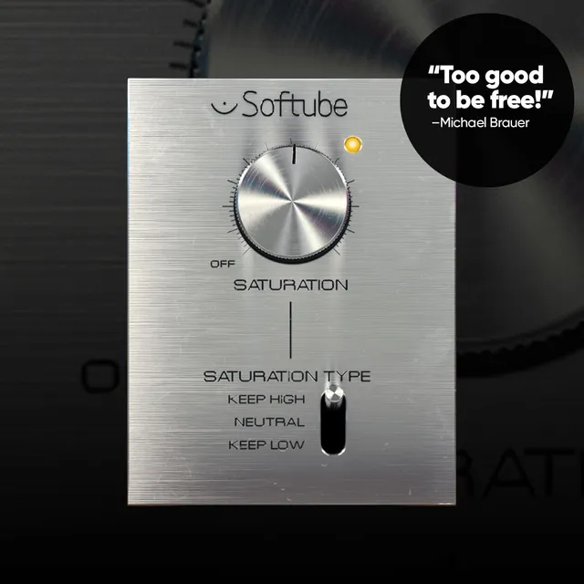 Saturation Knob plugin interface