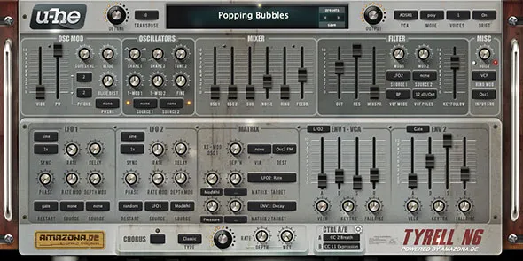 TyrellN6 plugin interface