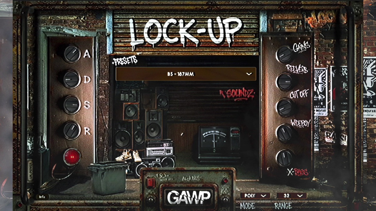 GAWP Lock-Up instrument interface